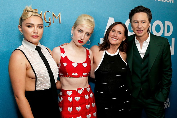 Florence Pugh, Zoe Lister-Jones, Molly Shannon i Zach Braff