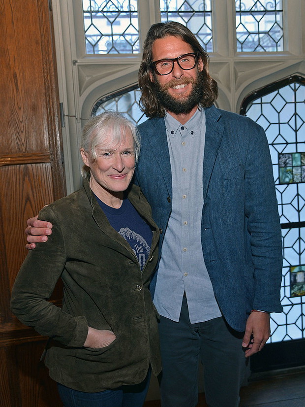 Glen Close i David Mayer de Rothschild, 2013 rok.
