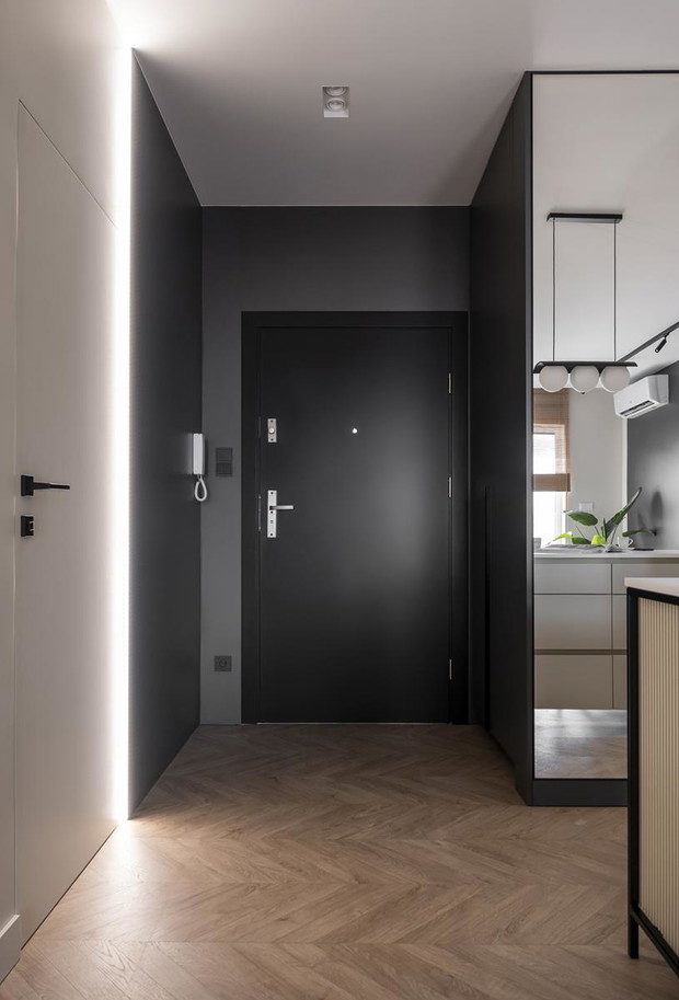 Mieszkanie na wynajem w Zielonej Górze, projekt: Design: Gołaska Studio