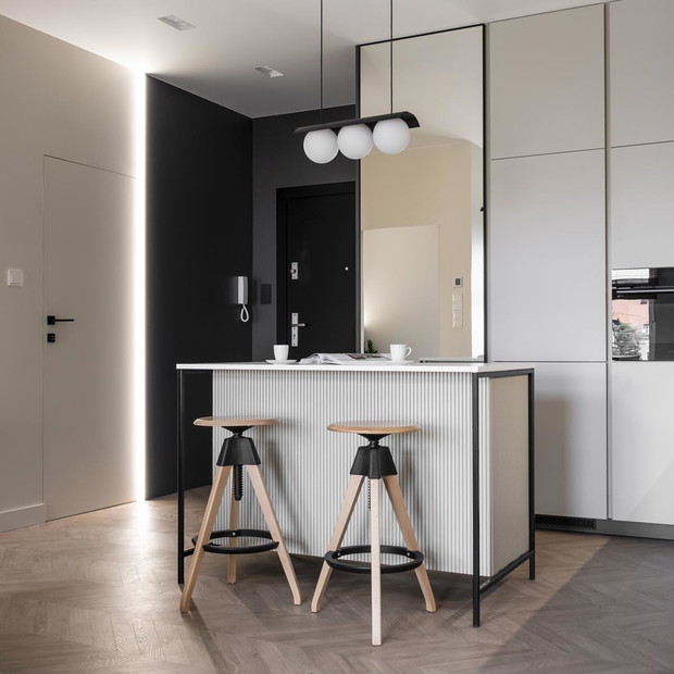 Mieszkanie na wynajem w Zielonej Górze, projekt: Design: Gołaska Studio