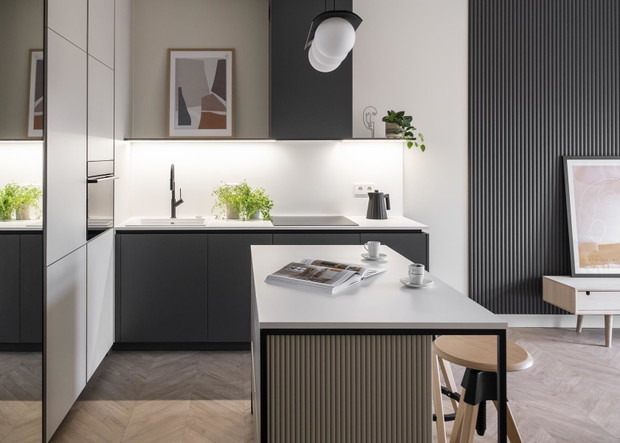 Mieszkanie na wynajem w Zielonej Górze, projekt: Design: Gołaska Studio