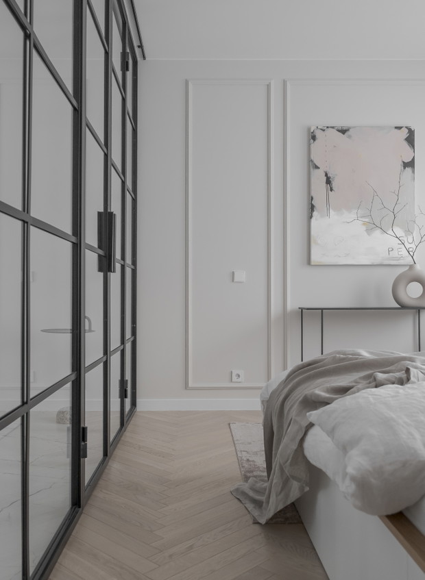 Dwupoziomowy apartament w Zielonej Górze, projekt: Mindful Architekci