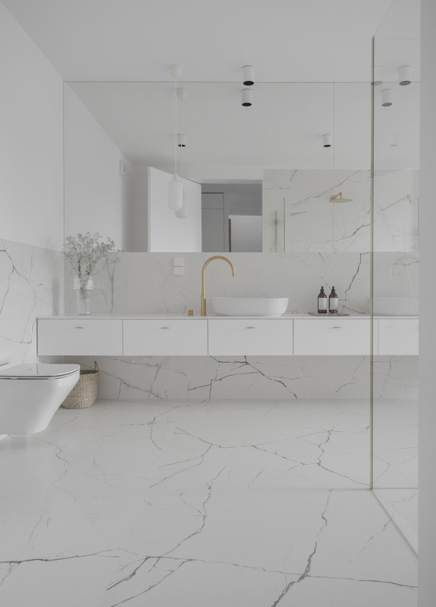 Dwupoziomowy apartament w Zielonej Górze, projekt: Mindful Architekci