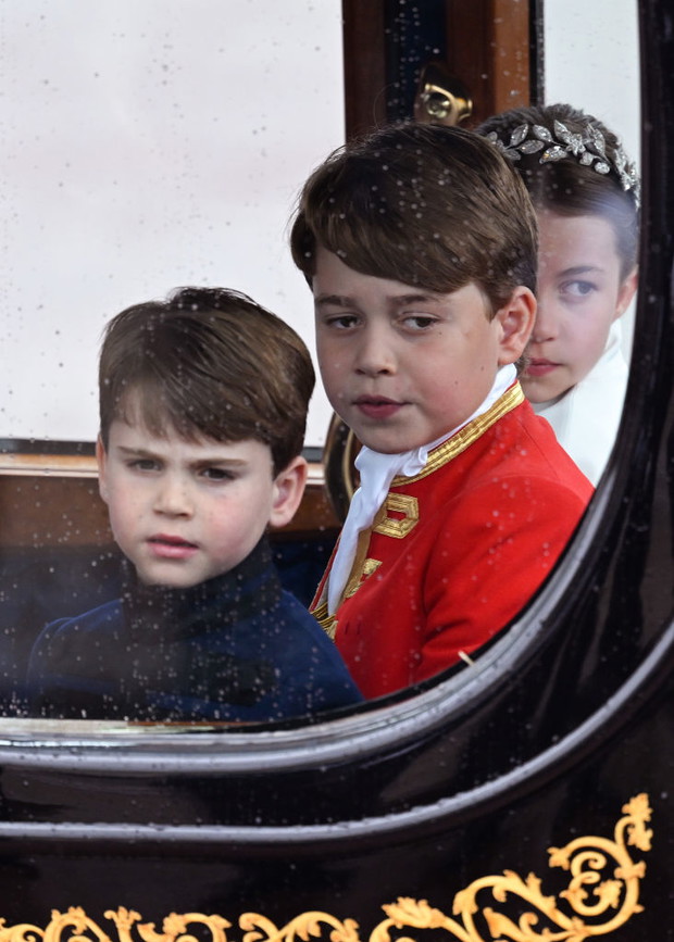 Dzieci Williama i Kate na koronacji Karola III