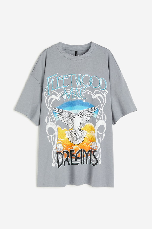 T-shirt oversize z nadrukiem 49,99 PLN