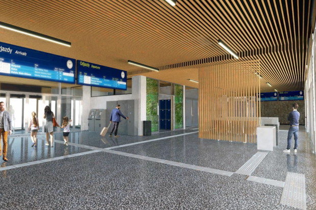 Dworzec PKP w Kielcach po modernizacji