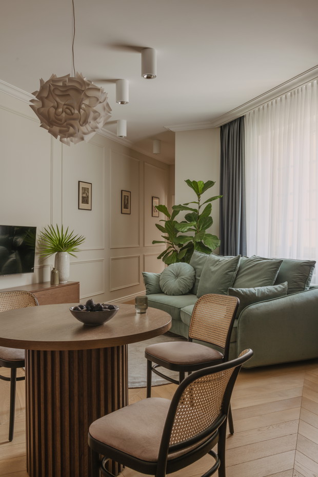 Mieszkanie w krakowskiej kamienicy, projekt: pracownia architektoniczna Gaja Architektura Wnętrz