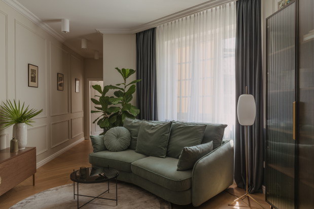 Mieszkanie w krakowskiej kamienicy, projekt: pracownia architektoniczna Gaja Architektura Wnętrz