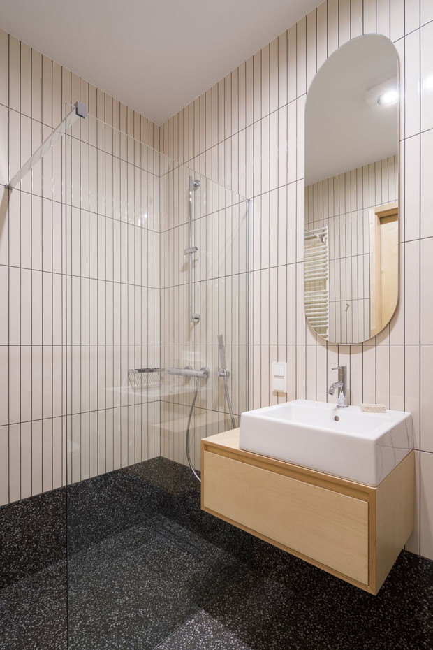 Mieszkanie z pistacjową zielenią, projekt: 3XEL Architekci