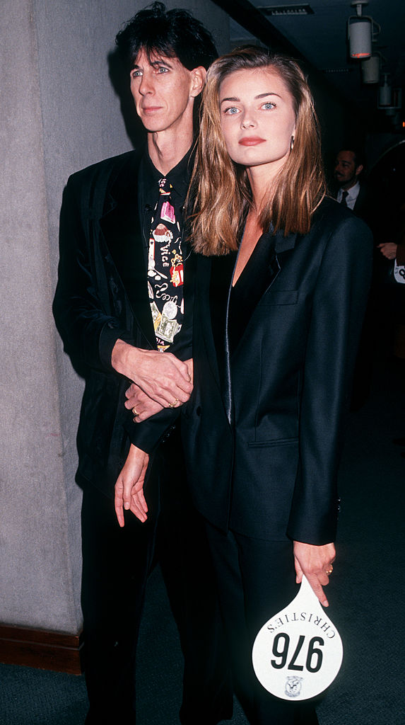 Paulina Porizkova z mężem Rikiem Ocaskiem, 1991 rok
