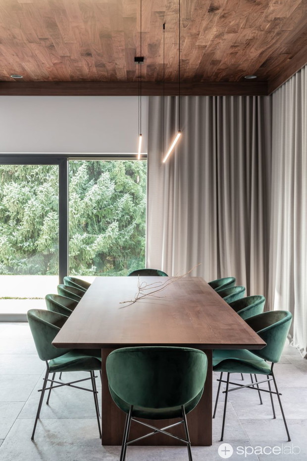 Jednorodzinny dom w stylu nowoczesnej górskiej rezydencji, projekt: studio SPACELAB