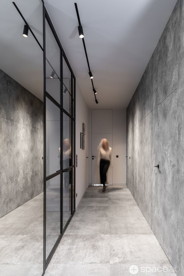 Jednorodzinny dom w stylu nowoczesnej górskiej rezydencji, projekt: studio SPACELAB
