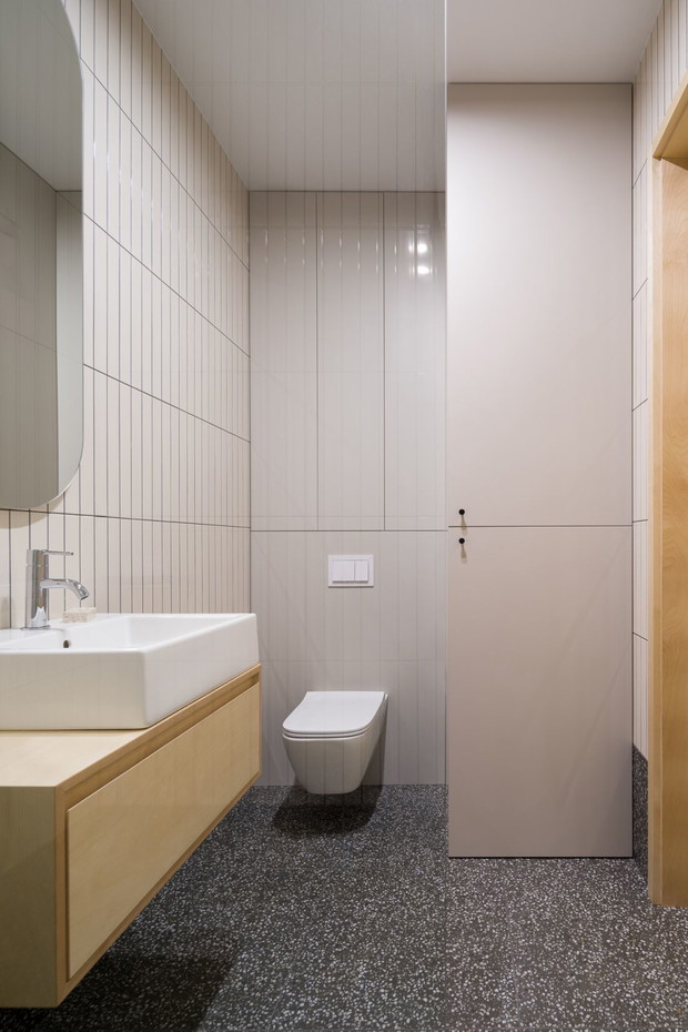 Mieszkanie z pistacjową zielenią, projekt: 3XEL Architekci