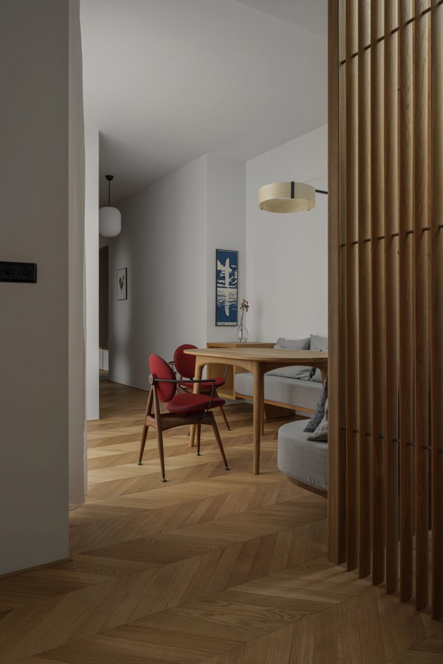 Penthouse na Starej Pradze, projekt: Loft Kolasiński
