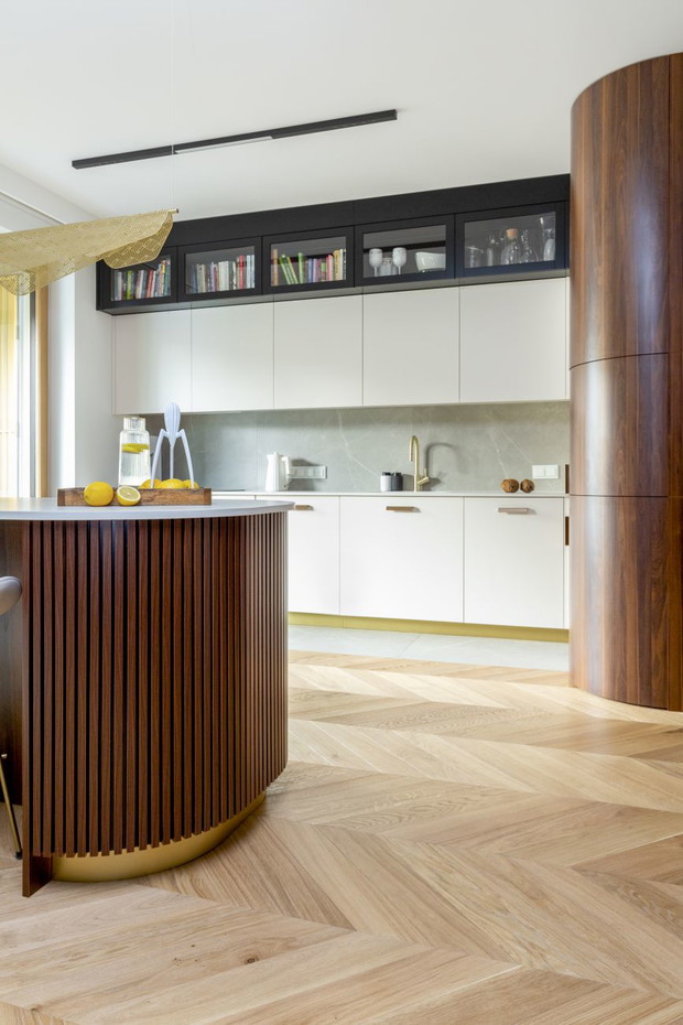 Apartament na Powiślu, projekt: Balicka Design
