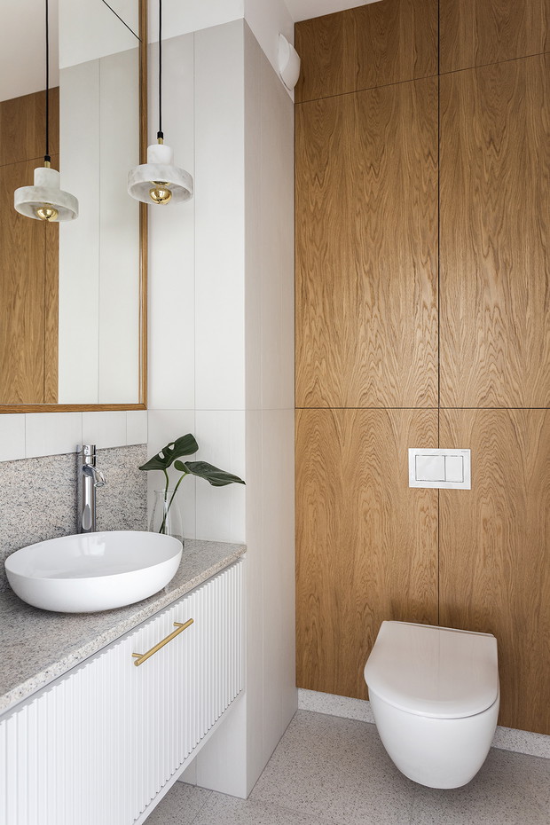 Mieszkanie dla rodziny, projekt: Dominika Wojciechowska z Nidus Interiors