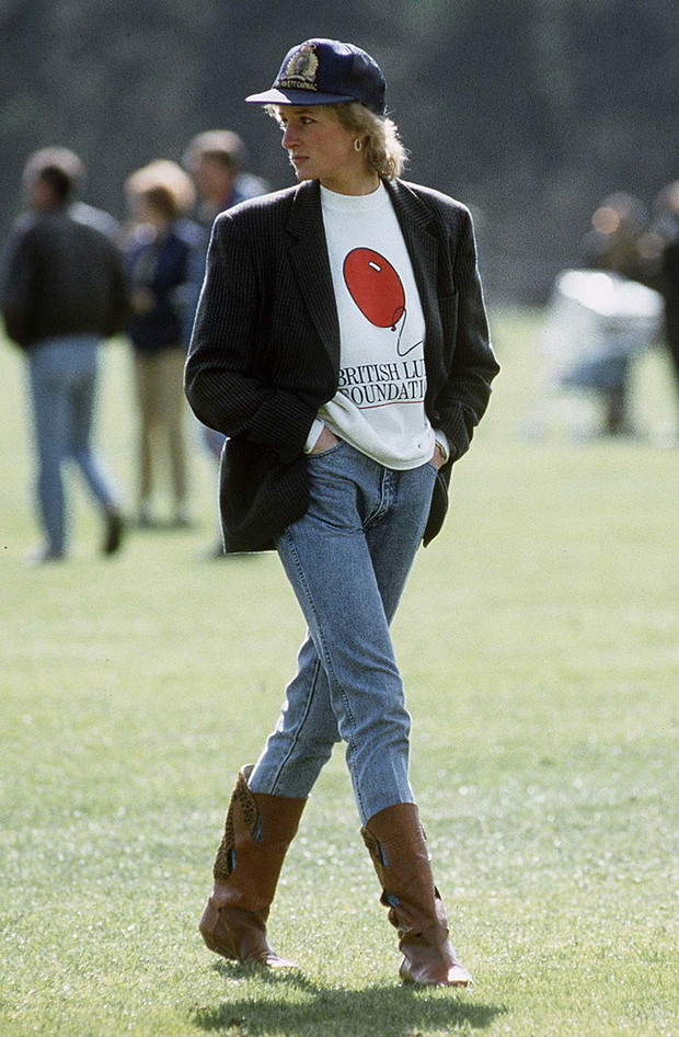 Księżna Diana - stylizacje. Moda z lat 80.