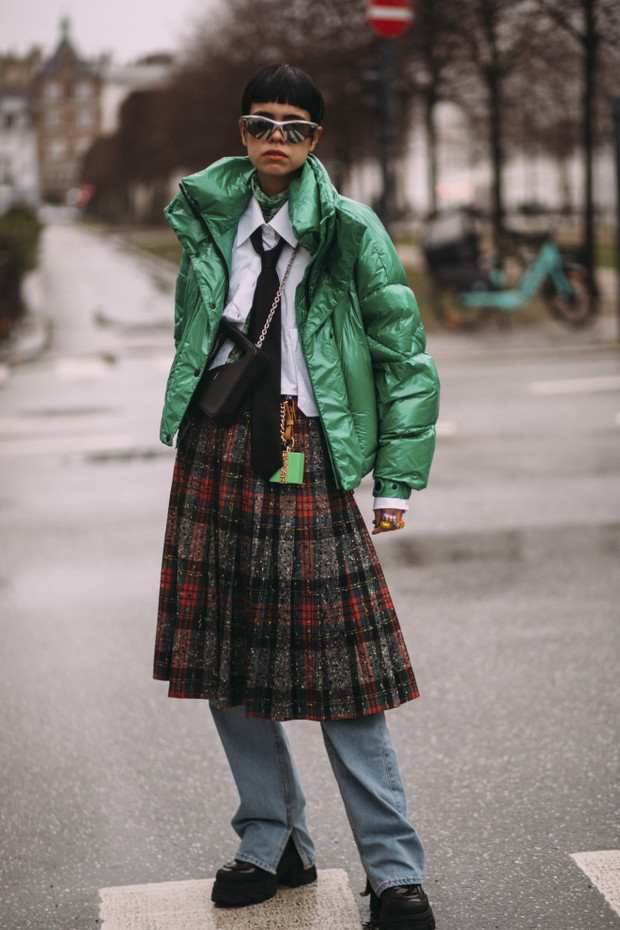 Szkocka kratka: street fashion