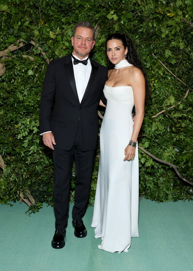 Matt Damon i Luciana Barroso