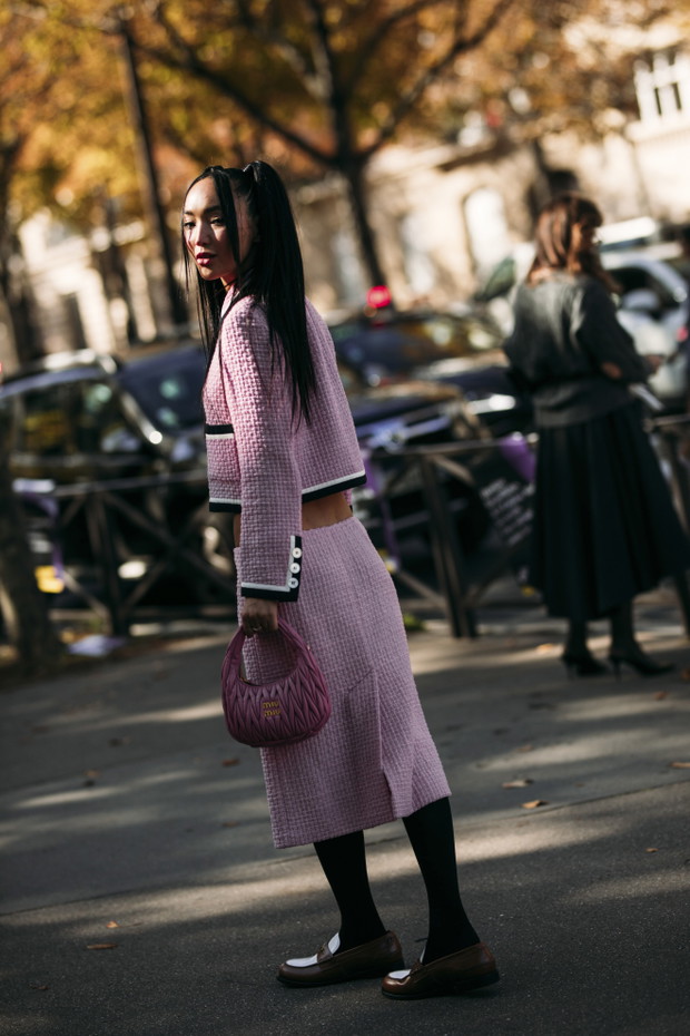 Żakiety i marynarki na ulicach stolic mody street style