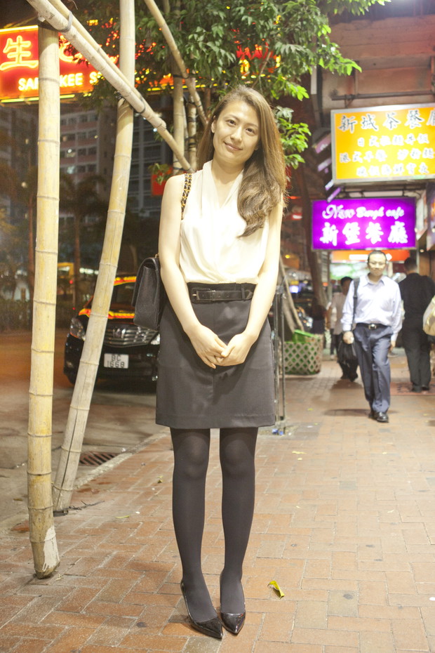 Street fashion z Hong Kongu