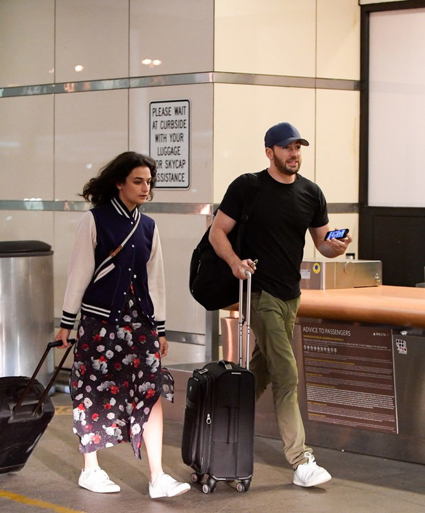 Chris Evans i Jenny Slate