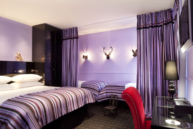 Hotel Original w Paryżu - hotel bardzo ultrafioletowy