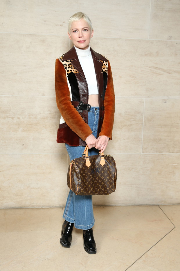 Michelle Williams na pokazie Louis Vuitton wiosna-lato 2018