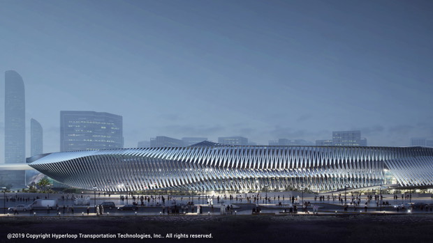 Hyperloop Italia - wizualizacje