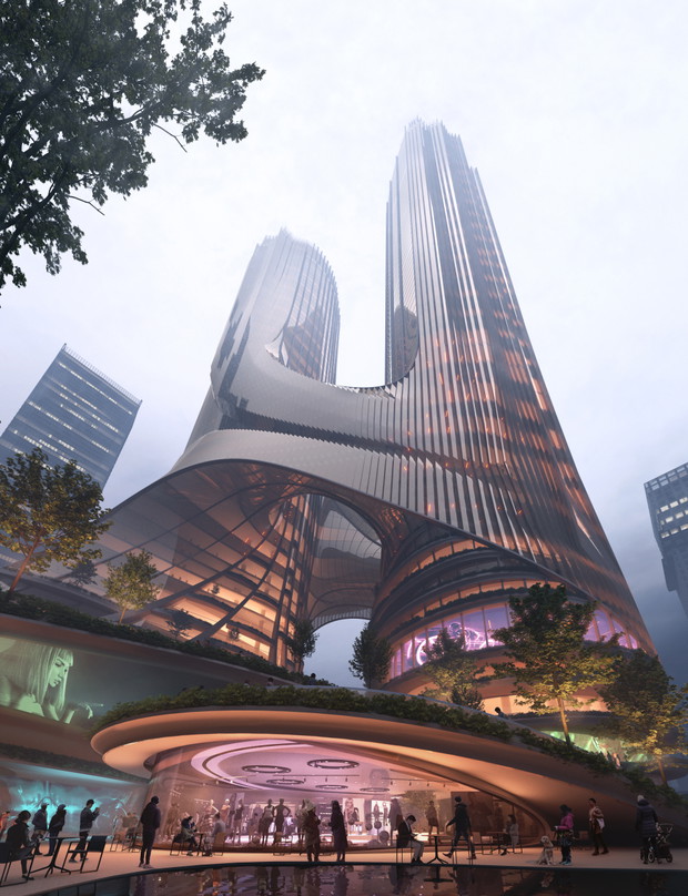 Shenzhen Tower C, Zaha Hadid Architects