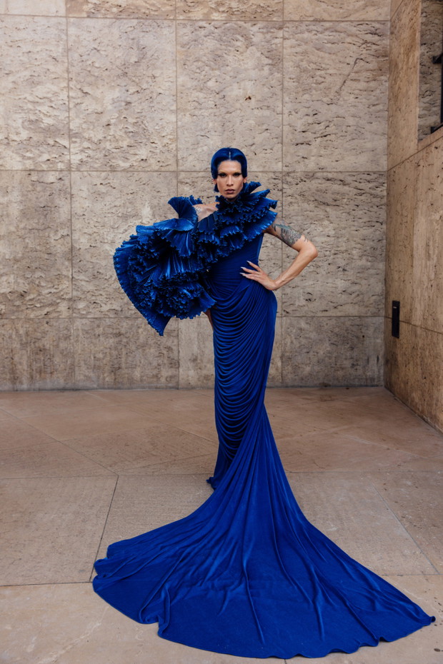 Street fashion Paris Haute Couture week jesień-zima 2024/2025