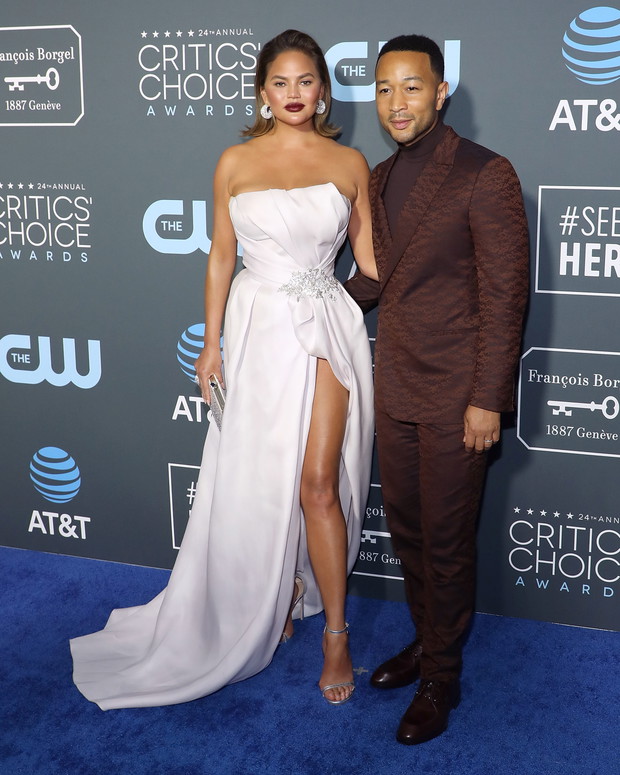 Critics' Choice Awards 2019: Chrissy Teigen i John Legend