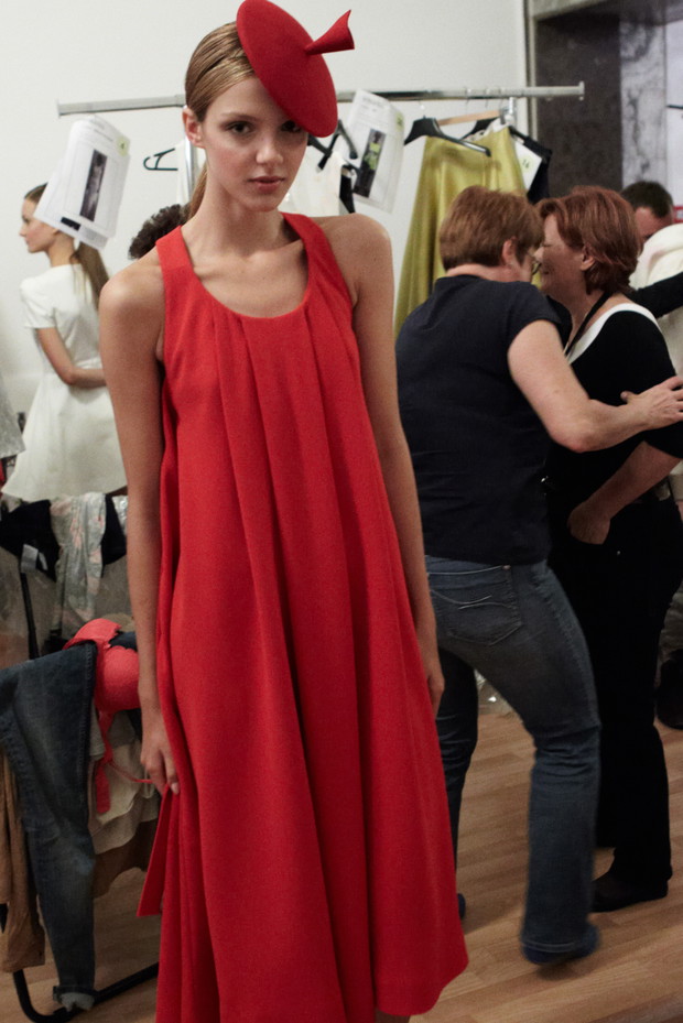 Backstage pokazu La Mania wiosna lato 2014