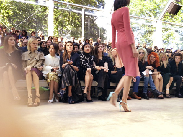 Gwiazdy na London Fashion Week wiosna-lato 2014
