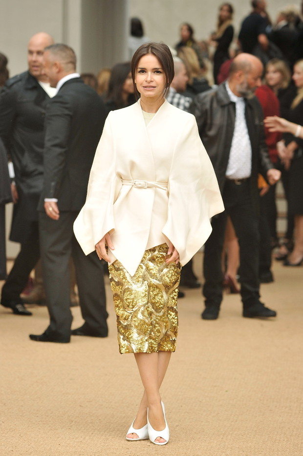 Gwiazdy na London Fashion Week wiosna-lato 2014