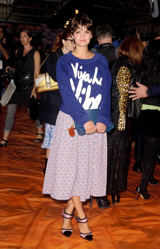 Gwiazdy na London Fashion Week wiosna-lato 2014