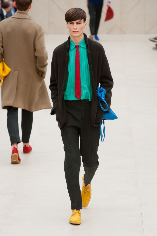Przegląd męskich kolekcji: Londyn (Burberry, Topman...)