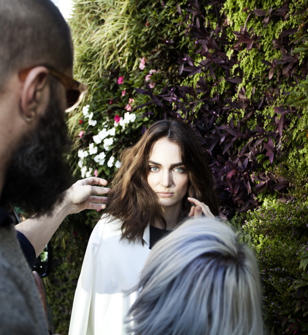 Simple wiosna-lato 2014 - backstage sesji zdjęciowej