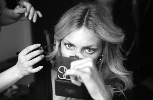 Anja Rubik za kulisami finału Project Runway