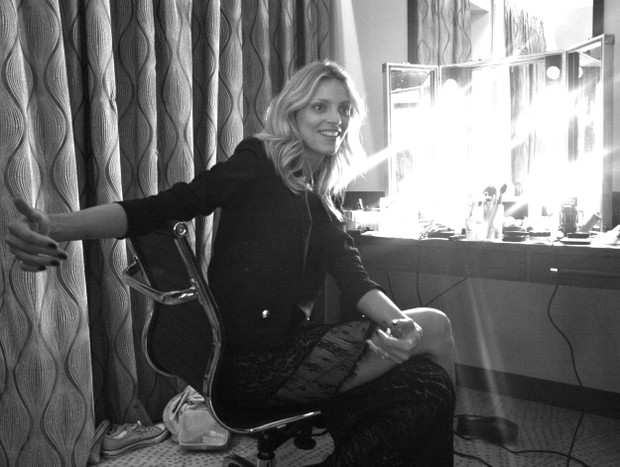 Anja Rubik za kulisami finału Project Runway