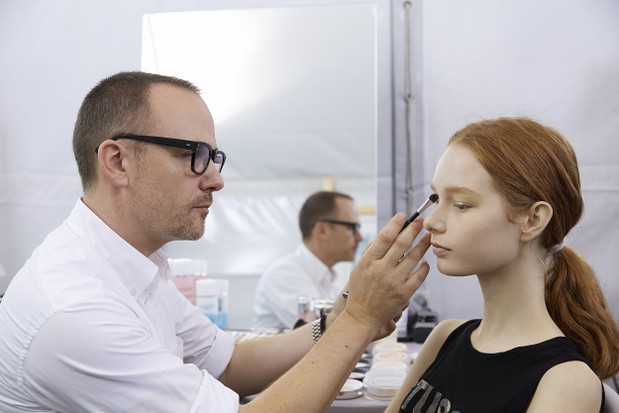 Makijaż na pokazie Dior haute couture jesień-zima 2014/2015