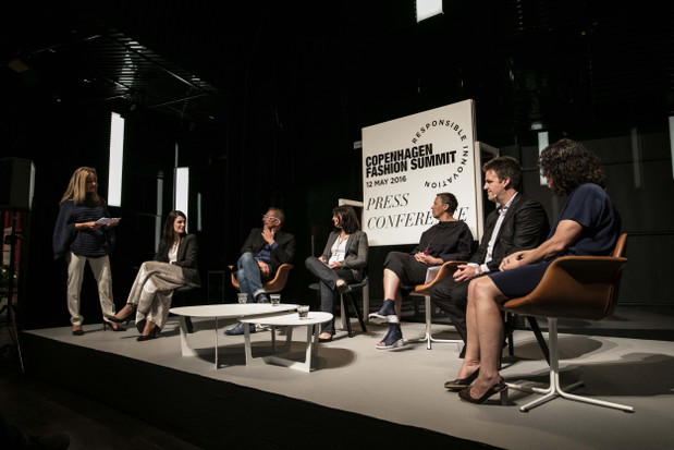 Copenhagen Fashion Summit 2016, konferencja prasowa
