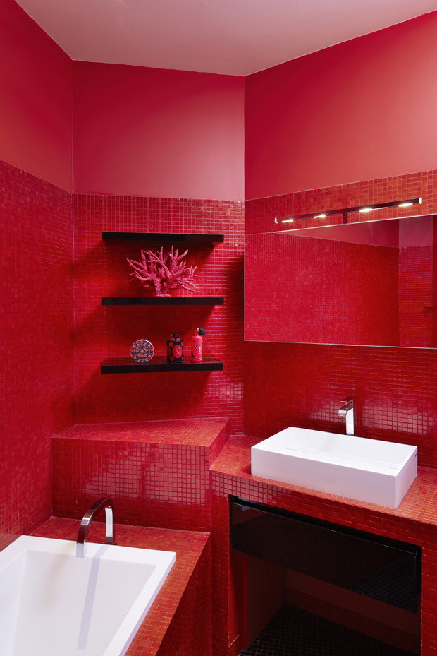 Wnetrze tygodnia - ekscentryczny apartament Géraldine Prieur, fot. mat. pras. Rouge Absolou