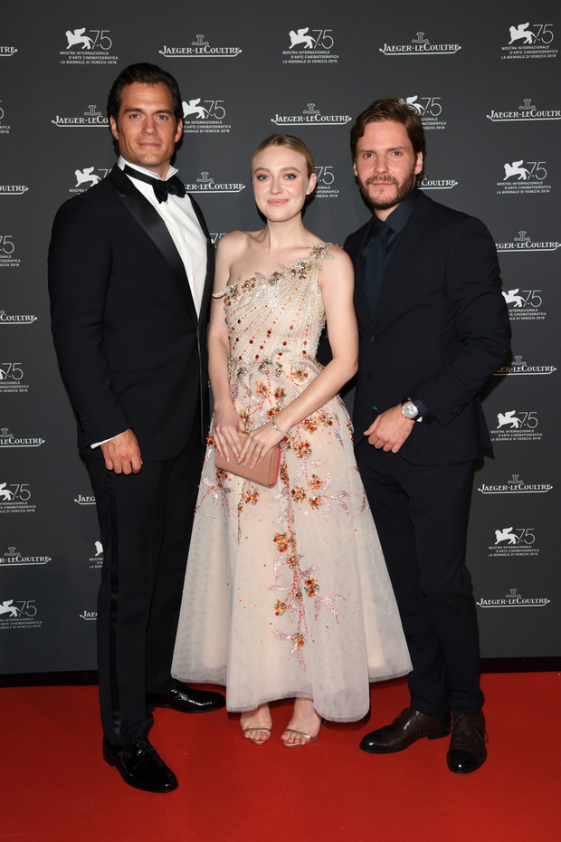 Henry Cavill, Dakota Fanning i Daniel Bruhl na Jaeger-LeCoultre Gala.
