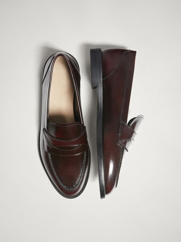 Mokasyny Massimo Dutti