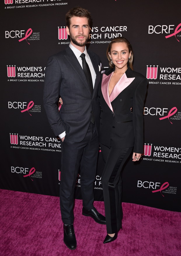 Miley Cyrus i Liam Hemsworth, 2019 rok.