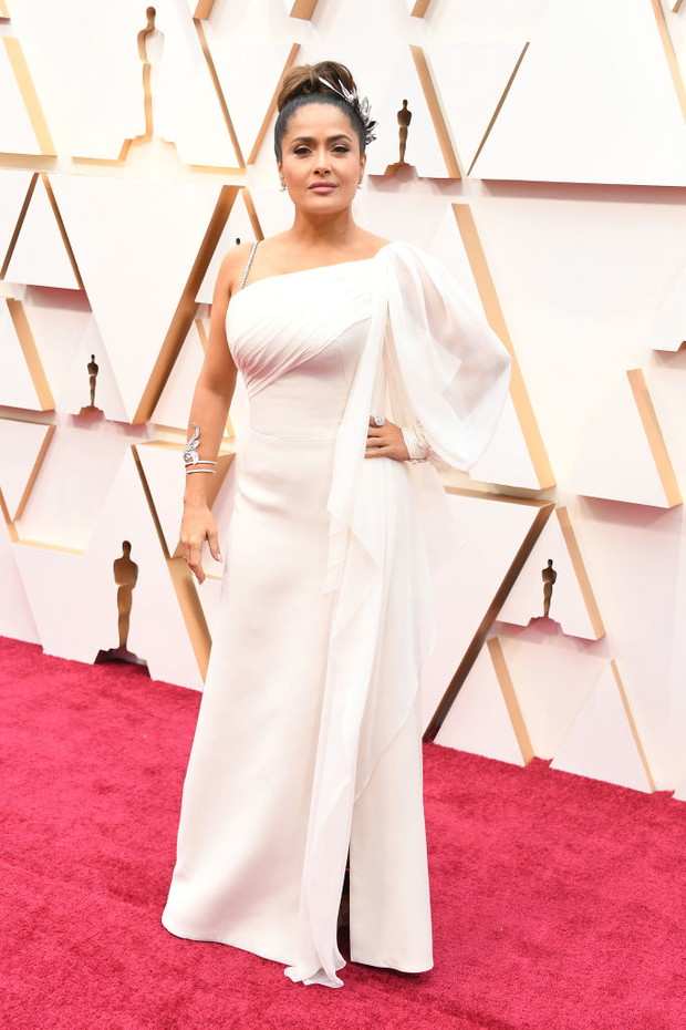 Oscary 2020: Salma Hayek w sukni Gucci