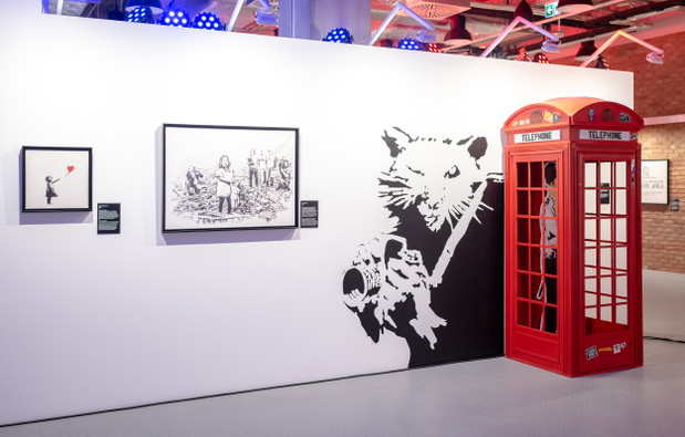 The Art of Banksy. Without Limits w Centrum Praskim Koneser