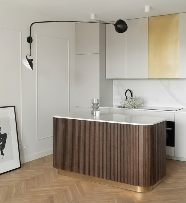 Mieszkanie w warszawskim Wilanowie, projekt: DASH INTERIORS: Daria Wachowicz i Martyna Duch- Kupis