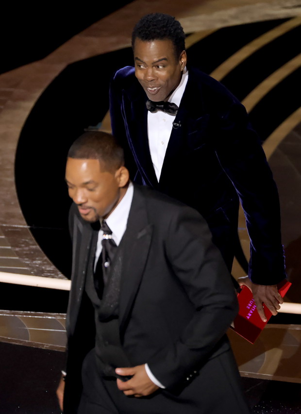 Will Smith uderzył Chrisa Rocka na Oscarach 2022